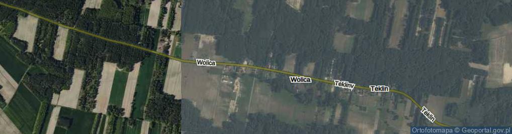 Zdjęcie satelitarne Wolica ul.